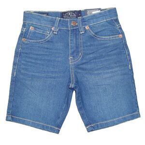 NEW! Lucky Brand Boys Classic Straight Stretch Adjustable Waist Shorts Size 5